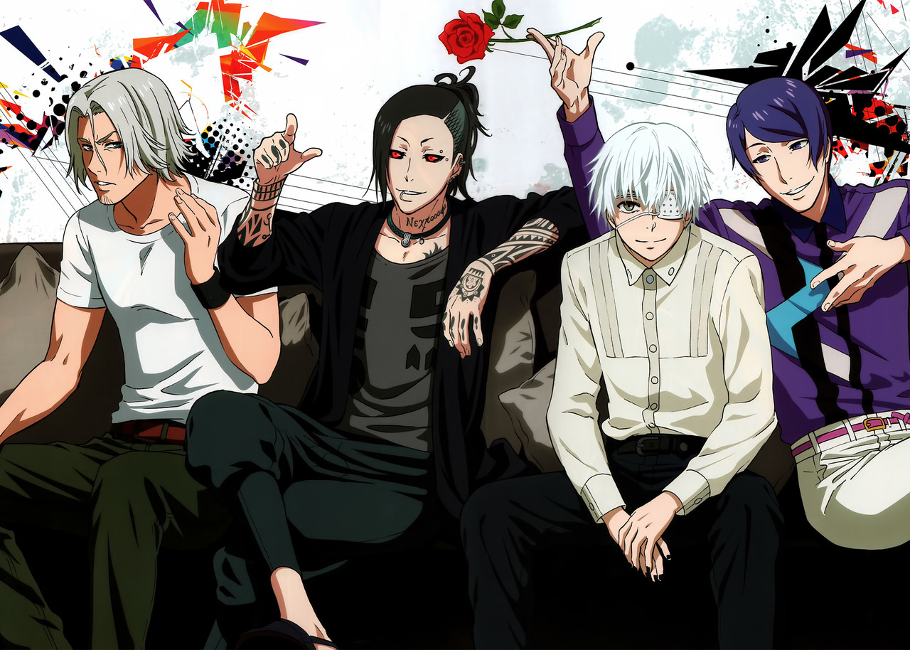 

Картина GeekLand Tokyo Ghoul Токийский гуль отдых 60x40 TG 09.032