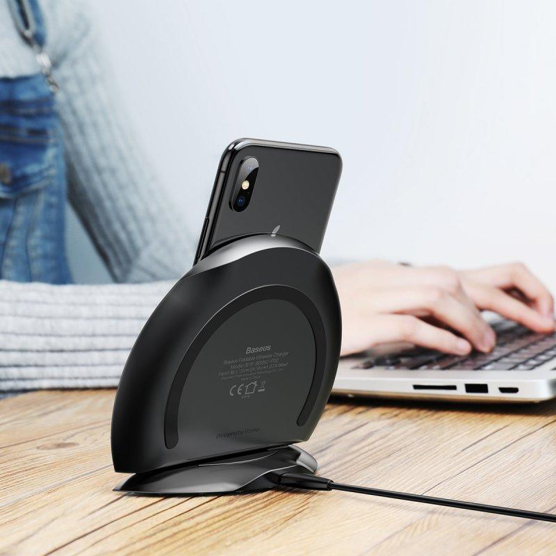 Беспроводная зарядка Qi Baseus Wireless Charger USB Зарядное устройство для  телефона, смартфона — лучшие цены и большой выбор в интернет-магазине  автоаксессуаров BiBiMir