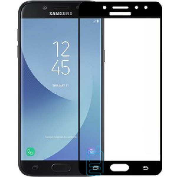 

Защитное стекло Full Glue Samsung J5 2017 J530 black тех.пакет, Черный