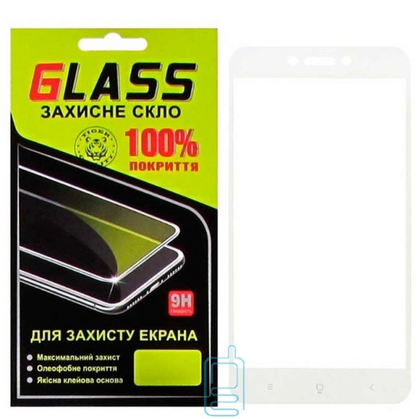 

Защитное стекло Full Glue Xiaomi Redmi 5A white Glass, Белый