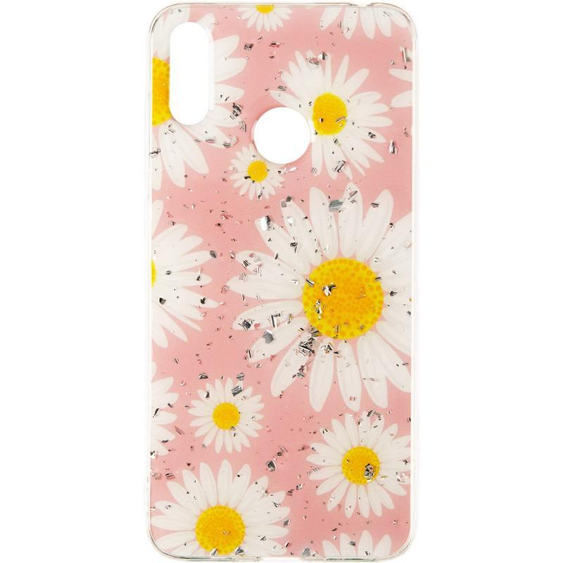 

Deep Shine Flowers Case for iPhone X Chamomile, С рисунком