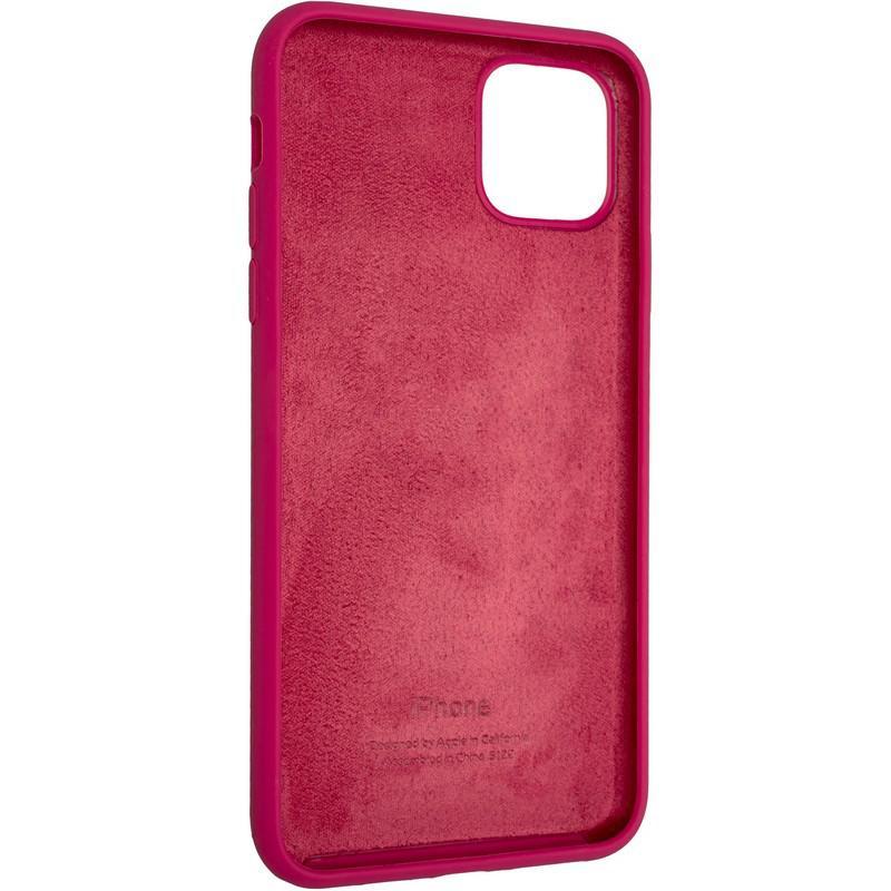 

Original Full Soft Case for iPhone 11 Pro Max Garnet, Бордовый