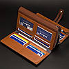Чоловічий шкіряний гаманець Baellerry Guero коричневого кольору, фото 9