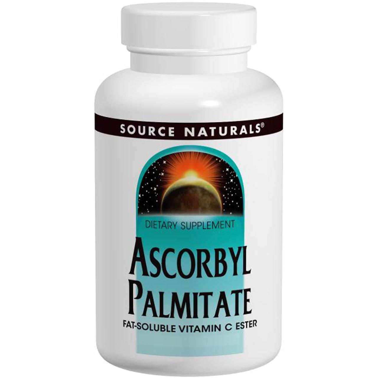 

Source Naturals, Аскорбилпальмитат, 500 мг, 90 капсул