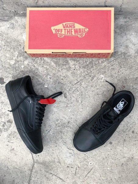 

Кеды Vans Embossed Sidewall Full Black Черные