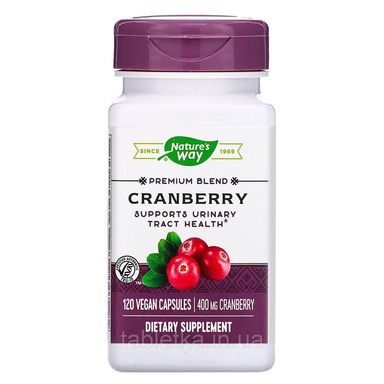 

Nature's Way, Cranberry, 400 mg, 120 Vegan Capsules