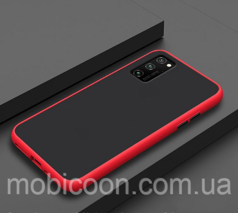 

Накладка Gingle Matte Case для Samsung Galaxy A31 A315F red/black (самсунг а31), Красный