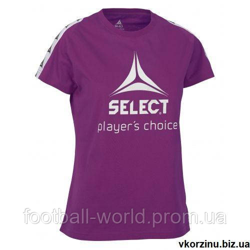 

Футболка женская Select Ultimate t-shirt фиолетовая, Фиолетовый