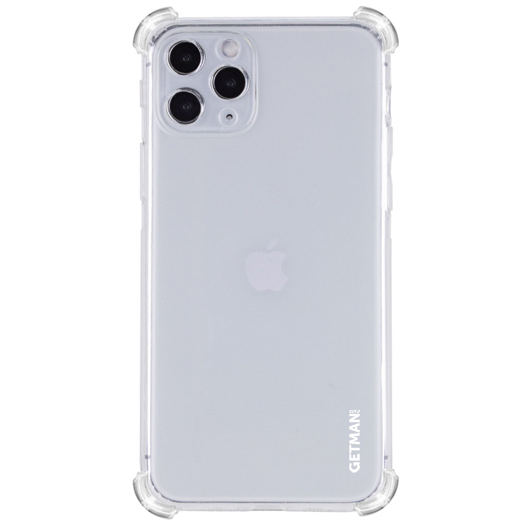 

Защитный чехол GETMAN Ease logo усиленные углы для Apple iPhone 11 Pro (5.8"), Прозрачный / transparent