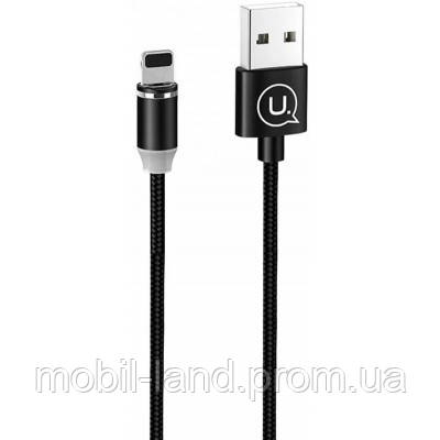 

Кабель Lightning Usams US-SJ292 Magnetic U-Sure Series Black