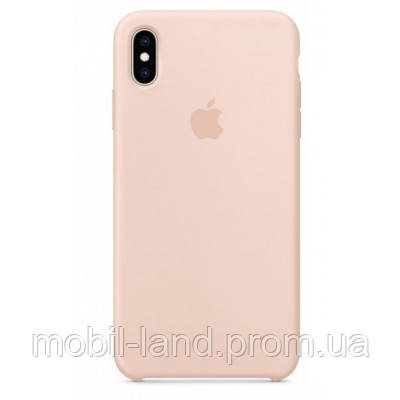 

Накладка Silicone Case для iPhone XS Max Pink Grey