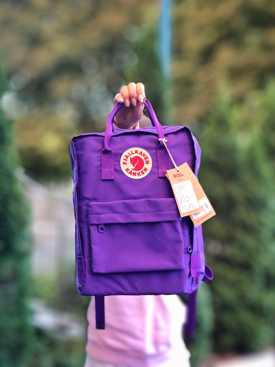 

Рюкзак FjallRaven Kanken фиолетовый (КанКен), материал - Vinylon F100%, в. о. пропитка, код Z-107