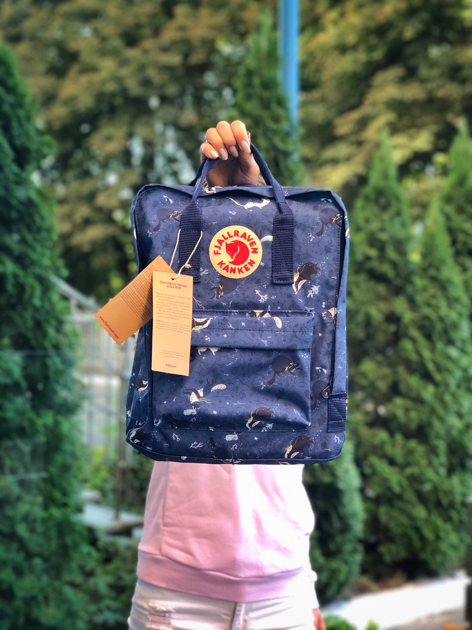 

Рюкзак FjallRaven Kanken темно-синий (КанКен), материал - Vinylon F100%, в. о. пропитка, код Z-110