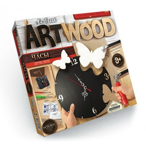 

Набор для творчества и выпиливания Лобзик "Art Wood" + часы /5