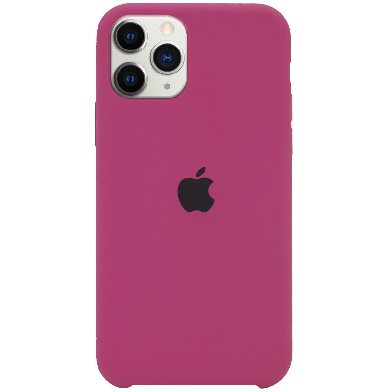 

Чехол Silicone Case (AA) для Apple iPhone 11 Pro (5.8") Малиновый / Dragon Fruit