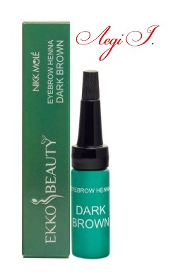 

Хна EKKOBEAUTY для бровей DARK BROWN