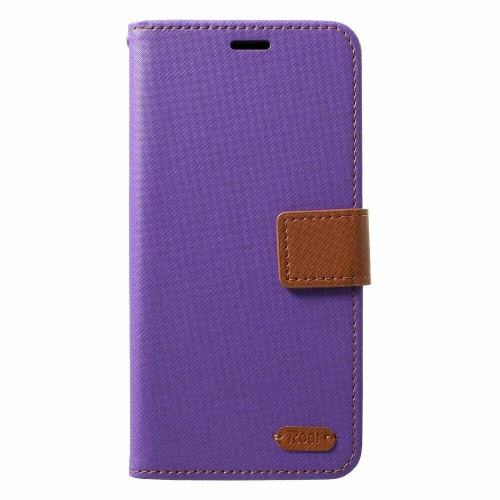 

Чехол-книжка ROAR KOREA Cloth Texture для Samsung Galaxy S10 Plus (G975) - Purple