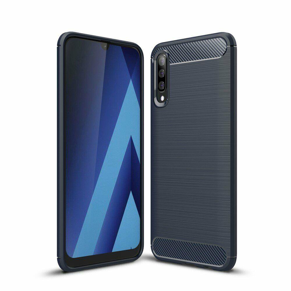 

Защитный чехол UniCase Carbon для Samsung Galaxy A50 (A505) / A30s (A307) / A50s (A507) - Dark Blue