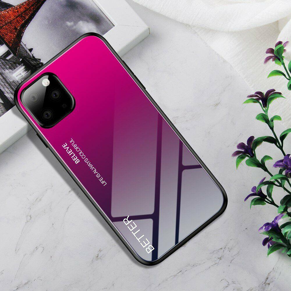 

Защитный чехол Deexe Gradient Color для Apple iPhone 11 Pro Max - Rose