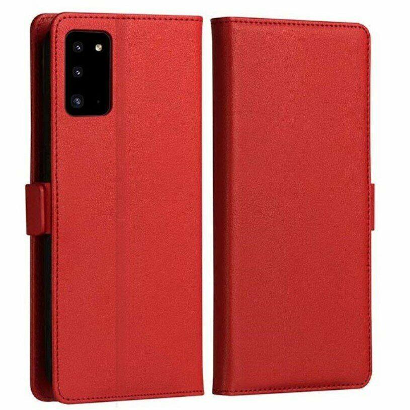 

Чехол-книжка DZGOGO Milo Series для Samsung Galaxy S20 Plus (G985) - Red