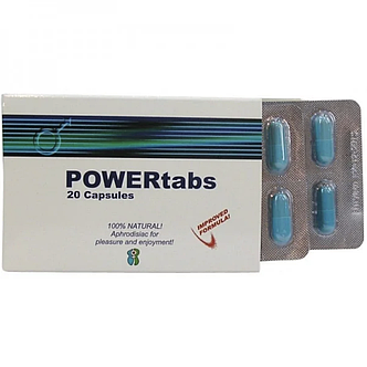 Збуджуючі таблетки для чоловіків Viamax PowerTabs 20 шт 7trav, фото 2