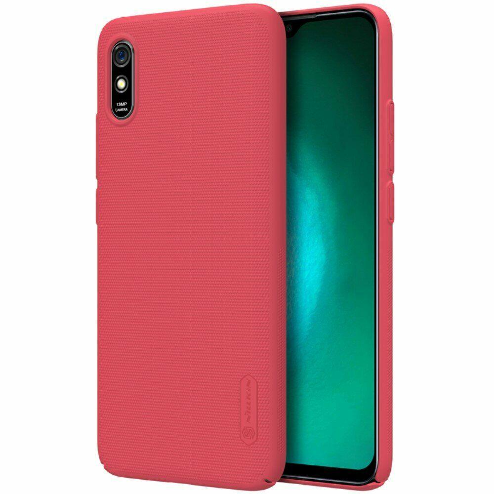 

Пластиковый чехол NILLKIN Frosted Shield для Xiaomi Redmi 9A - Red