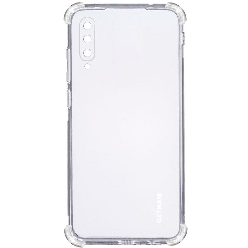 

TPU чехол GETMAN Ease logo усиленные углы для Samsung Galaxy A50 (A505F) / A50s / A30s, Прозрачный / transparent