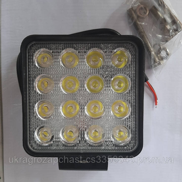 

Дополнительные светодиодные фары (пара) LED GV1210-48W, Белый