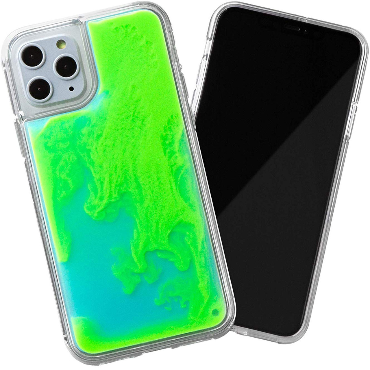 

Противоударный Чехол накладка Epik Neon Sand Glow in the dark NEW для Apple iPhone 11 Pro Max Зеленый, Зелёный