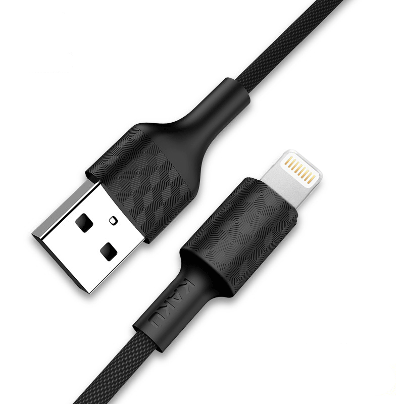 

USB кабель Kaku KSC-113 USB - Lightning 1m - Black, Черный