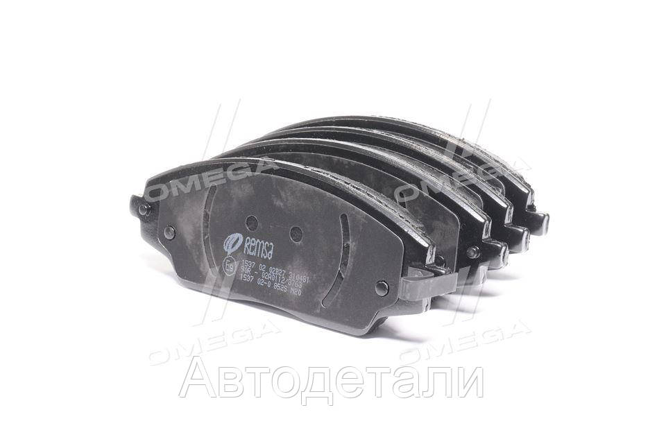 

Колодка торм. диск. CHEVROLET AVEO 12- передн. (пр-во REMSA) 1537.02
