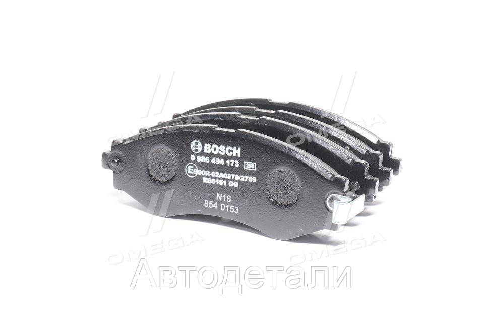 

Тормозные колодки дисковые (пр-во Bosch) 0 986 494 173