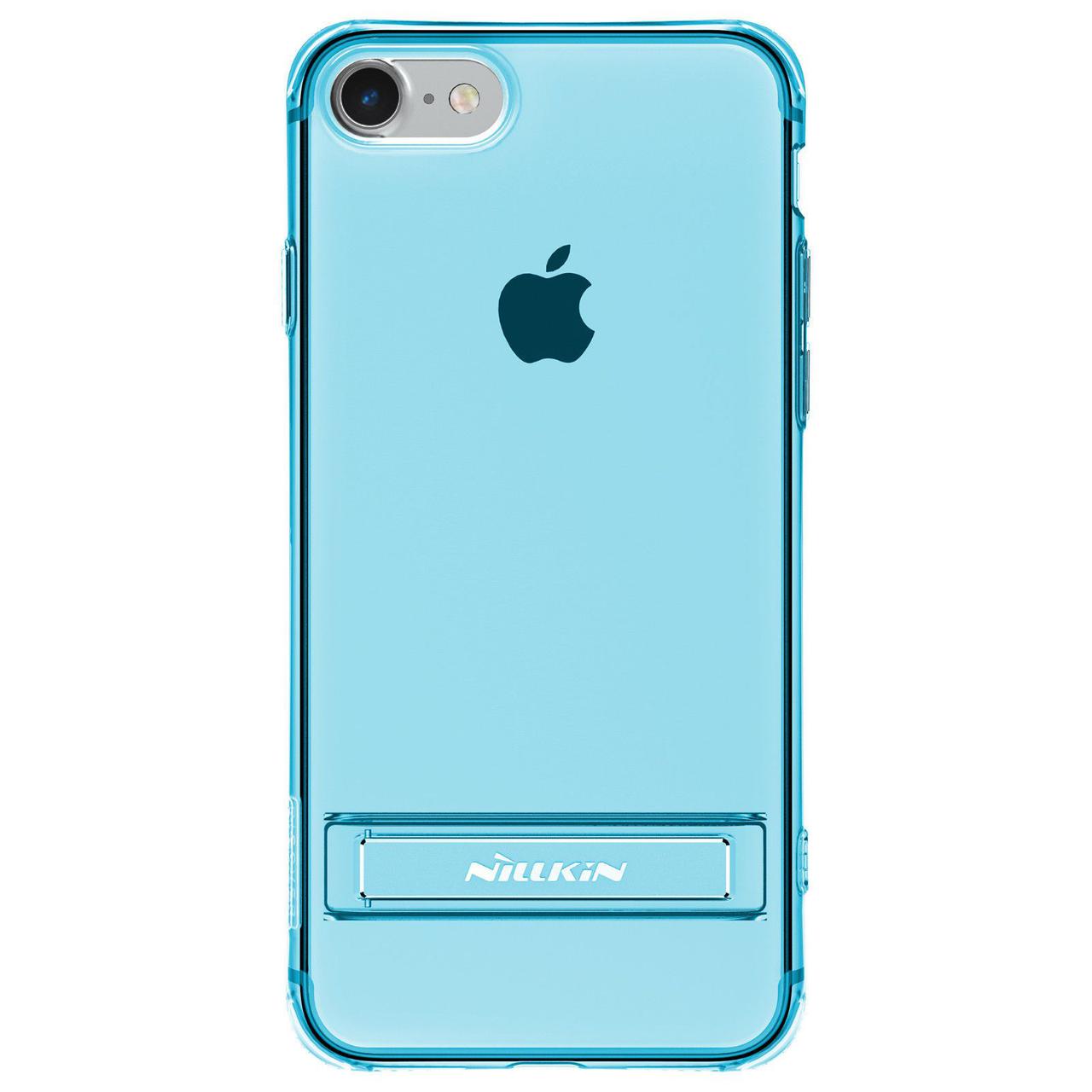 

Чехол-накладка Nillkin TPU Crashproof II with Holder iPhone 7 Blue #I/S, Голубой