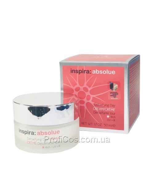 

Детоксицирующий дневной крем для сухой кожи лица Inspira Absolue Detoxifying Day Cream Rich, 50 мл