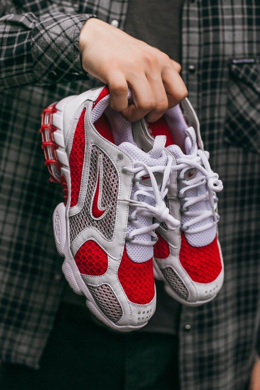 

Мужские кроссовки Nike Air Zoom Spiridon Cage 2 Stussy Red / Найк Аир Зум Спиридон Сейдж 2 Стейси Красные 45, Красный