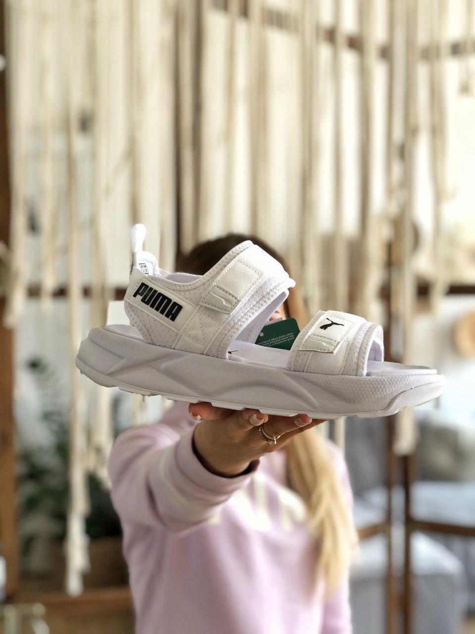 

Мужские сандалии Puma Sandals White / Пума Сандалии Белые 42, Белый