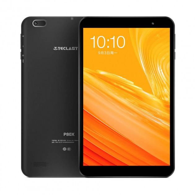 

Планшет черный на 2 сим карты Teclast P80X 2/32Gb LTE