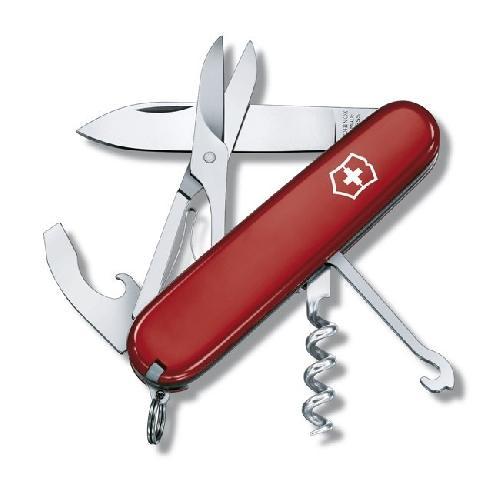 

Ніж Victorinox Swiss Army Compact 1.3405 червоний (Vx13405)