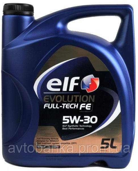 

Моторное масло Elf EVOLUTION FULL-TECH FE 5W-30 5л