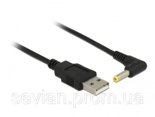 

Кабель живлення пристроїв USB2.0 A-Jack DC M/M Delock 4.0x1.7мм Power 1.5 м 90ш Черный(70.08.5544)