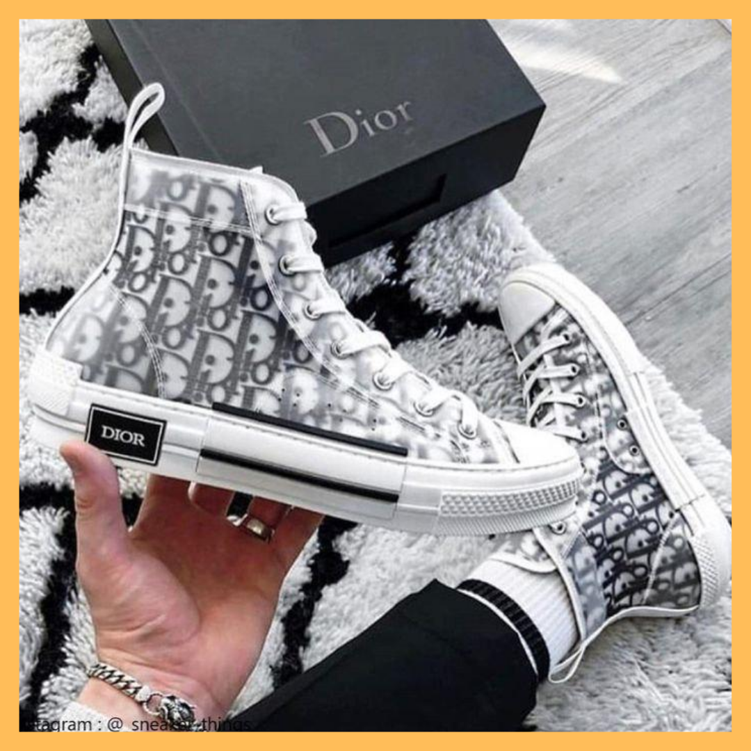 

Женские кеды Dior B23 High-Top Sneakers Gray (Серый), Светло-серый