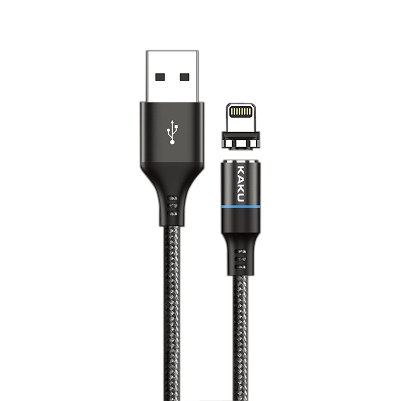 USB магнитный кабель Kaku KSC-194 USB - Lightning 1m - Black