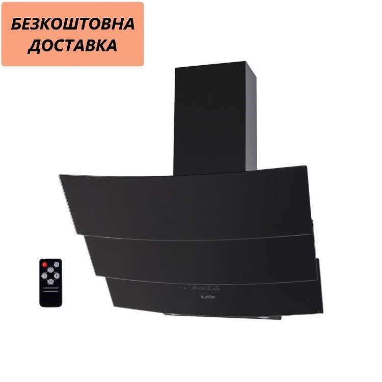 

Вытяжка Ventolux RIALTO 60 BK (750) TRC Наклонная Черная Стекло