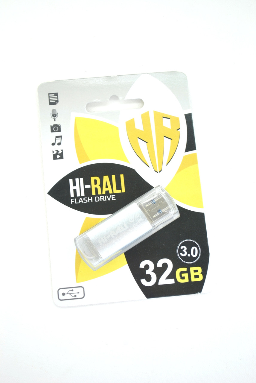 

Флеш-накопитель Usb 3.0 32Gb Hi-Rali Rocket series Silver