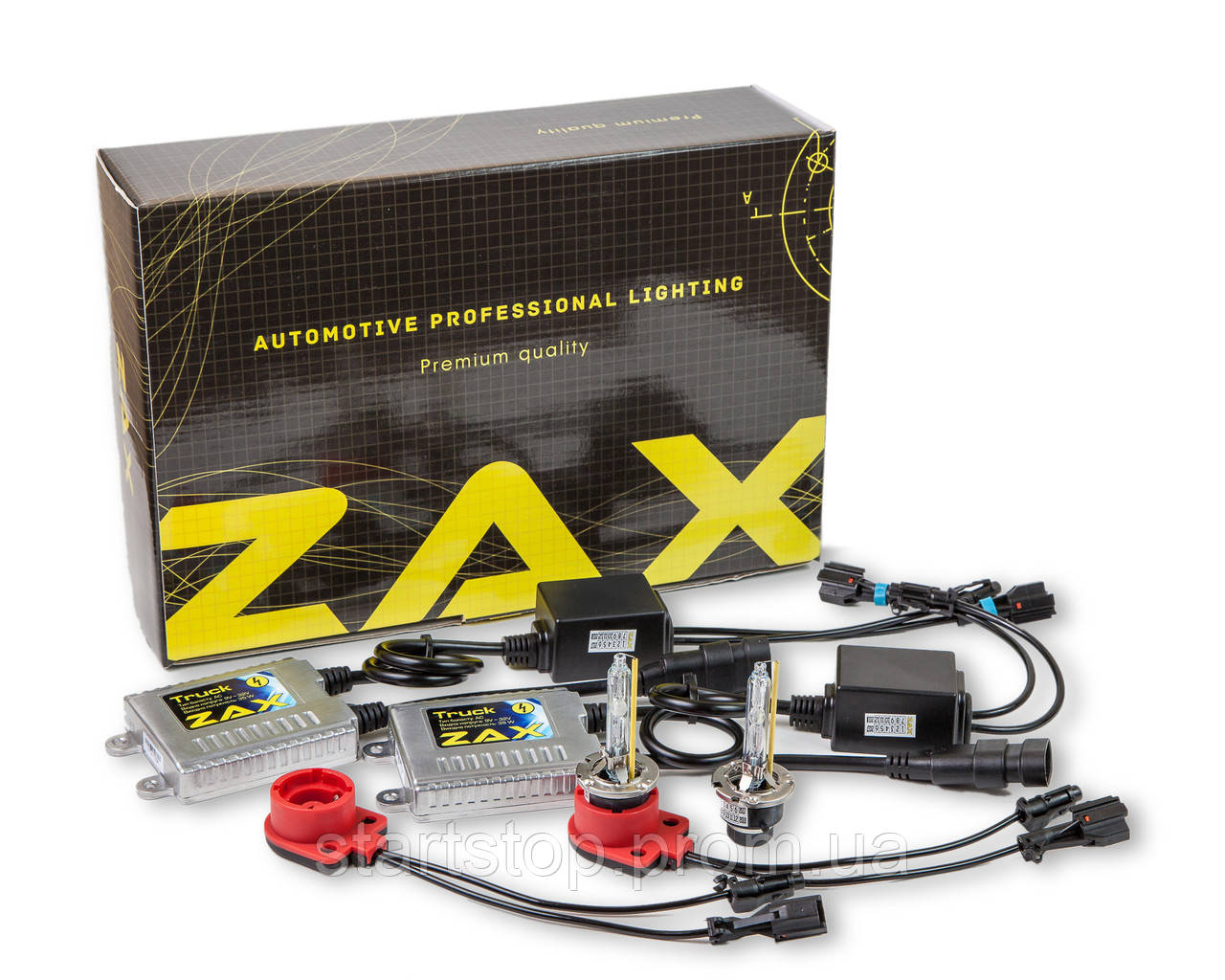 

Комплект ксенона ZAX Truck 35W 9-32V D2S +50% Metal 5000K (hub_nOah95448)