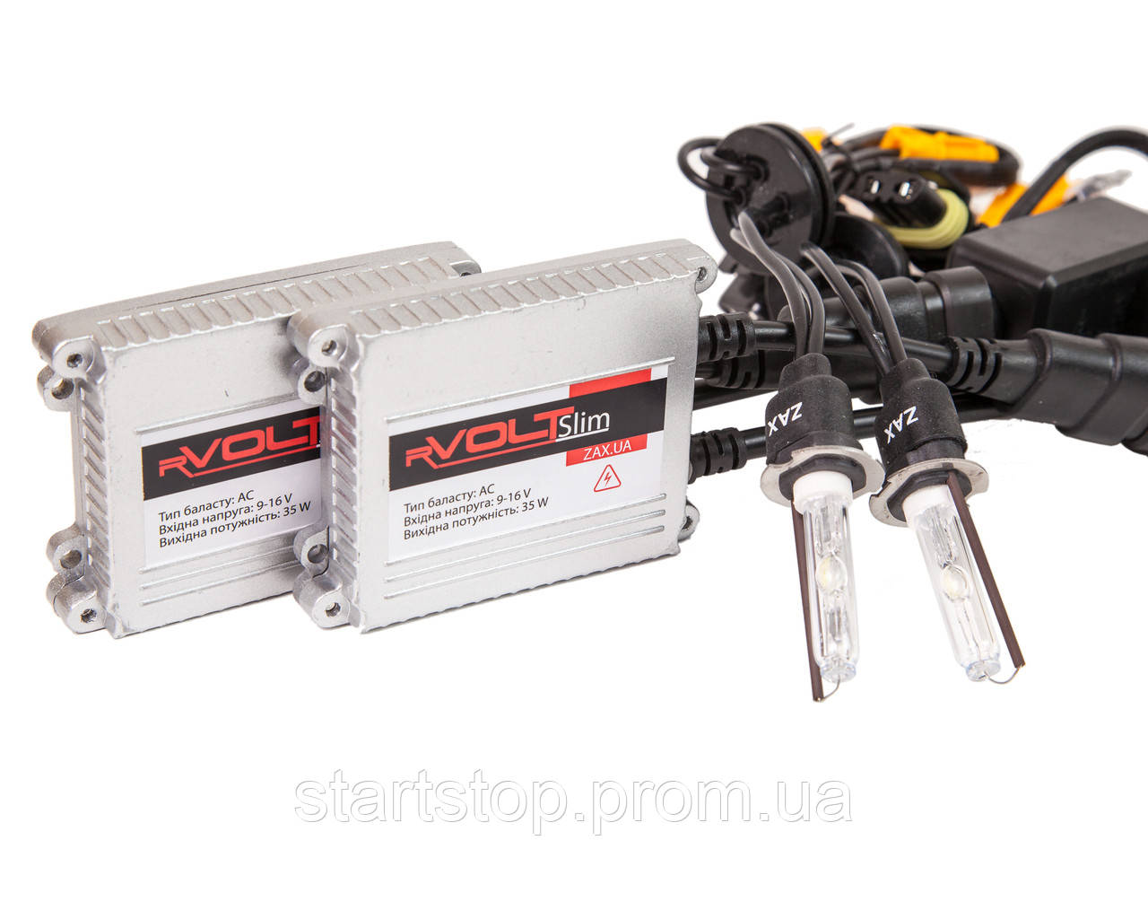 

Комплект ксенона rVolt slim 35W 9-16V Zax ceramic H3 6000K