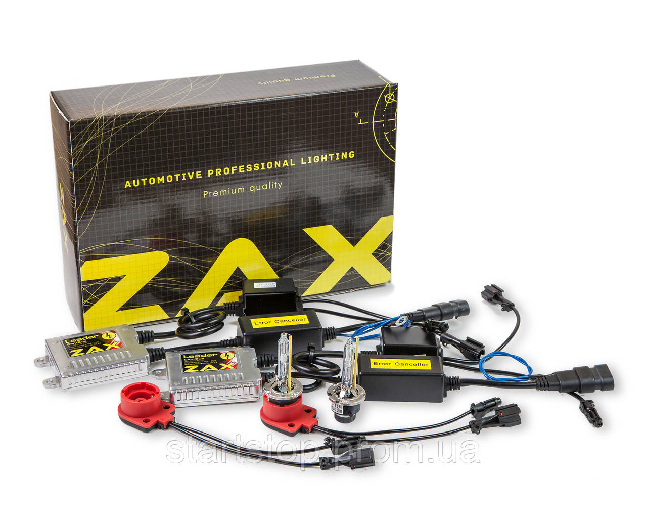 

Комплект ксенона ZAX Leader Can-Bus 35W 9-16V D2S +50% Metal 4300K (hub_RyIC22972)