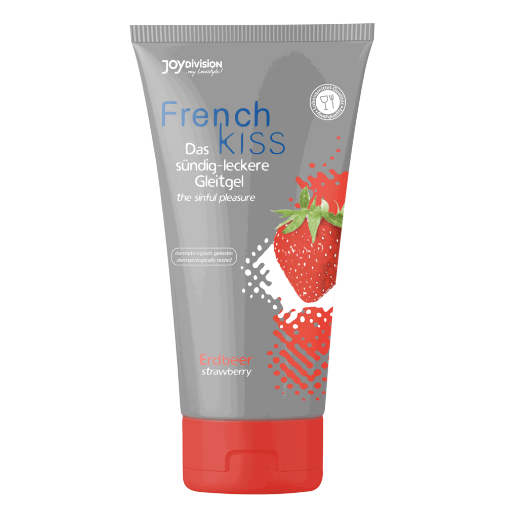 

Їстівний лубрикант - Frenchkiss Strawberry (полуниця), 75 мл