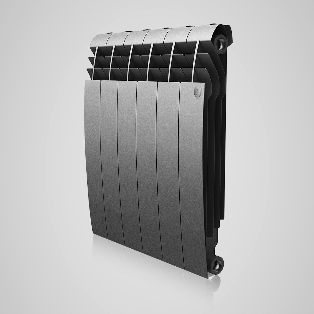 

Royal Thermo BiLiner 500 Silver Satin - 12 секц., Черный