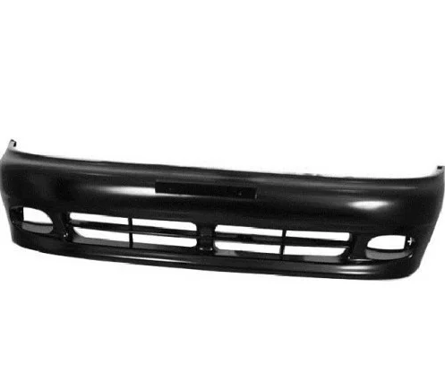 Передний бампер Daewoo Lanos / Sens 98-, черный, без шины (FPS) 962261